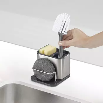 Органайзер для раковины Joseph Joseph Surface маленький из нержавеющей стали