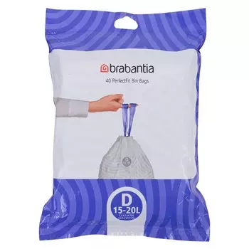 Пакет пластиковый Brabantia PerfectFit D 20л 40шт