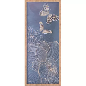 Панно настенное Ozverler Бабочки и цветы