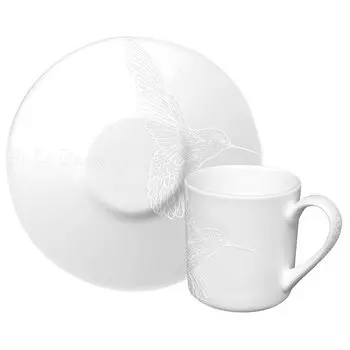 Пара кофейная Taitu Bianco&Bianco