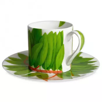 Пара кофейная Taitu Fil Rouge Foglie