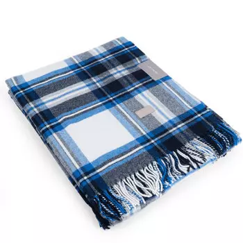 Плед 130x180см Gant Home Tartan Check, синий