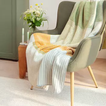 Плед 150x200см Biederlack Evergreen Maze