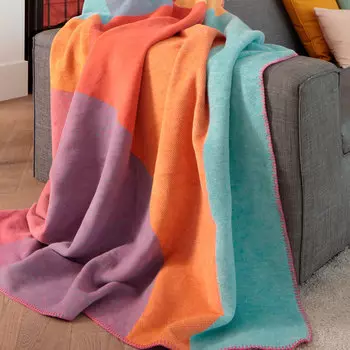 Плед 150x200см Biederlack Happy Colours Lava