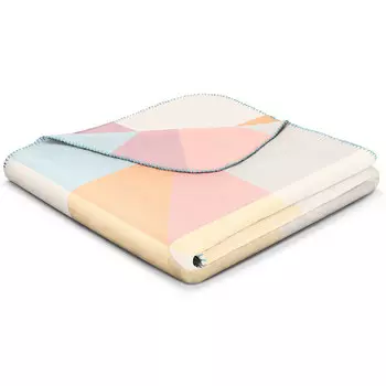 Плед 1,5-спальный Biederlack Botanical Garden, разноцветный