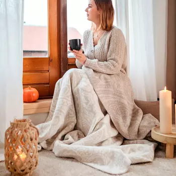 Плед 1,5-спальный Biederlack Modern Classics