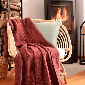 Плед Biederlack Soulful Crafted Red