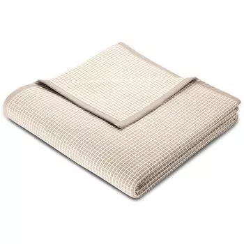 Плед Biederlackborbo Allover Check, бежевый