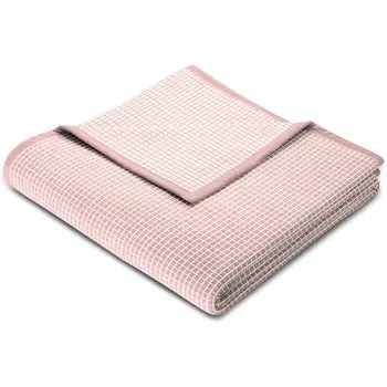 Плед Biederlackborbo Allover Check, розовый