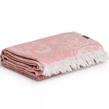 Плед Gant Home FRENCH PAISLEY THROW 130x180см, персиковый