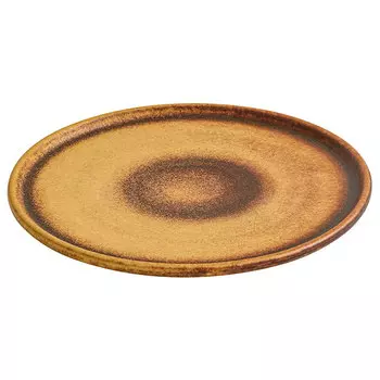 Плоская тарелка 23см Kenai Ceramics Azores Terra