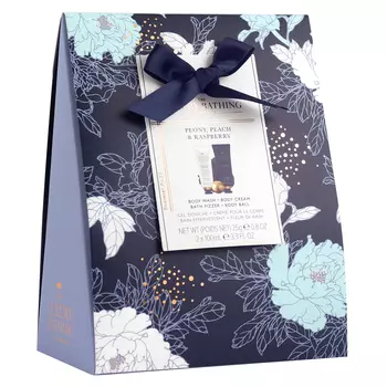 Подарочный набор The Luxury Bathing Company Нежный уход за телом Пион, персик и малина