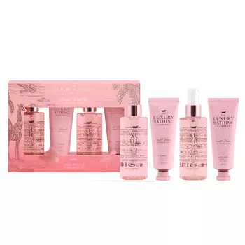 Подарочный набор The Luxury Bathing Company Спокойствие Сладкая ваниль и миндальная глазурь