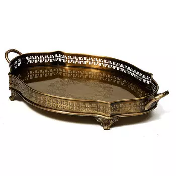 Поднос ROOMERS Antique brass