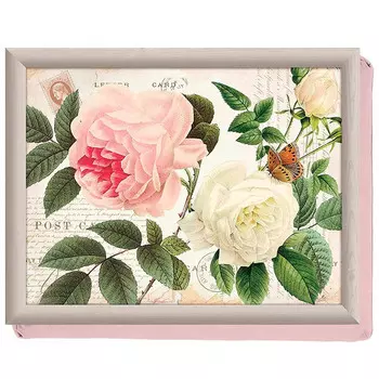 Поднос с подушкой Kitchen Craft Rose Garden