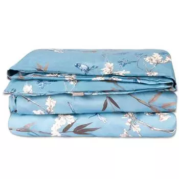 Пододеяльник 1,5-спальный Gant Home Birdfield, голубой