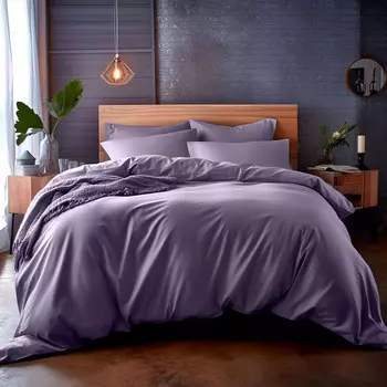 Пододеяльник 1,5-спальный Pappel, серо-синий