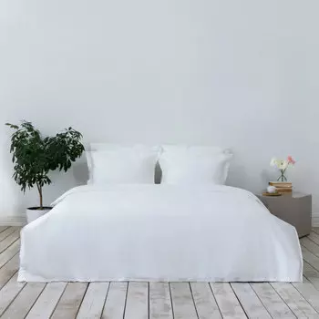 Пододеяльник евро La Prima SilvaSilk Royal white