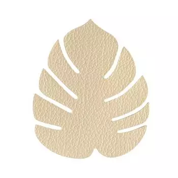 Подстаканник LIND DNA Hippo лист монстеры gold