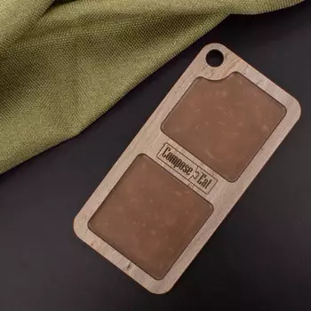 Подставка для кухонной утвари ComposeEat 20х10см, травертин капучино