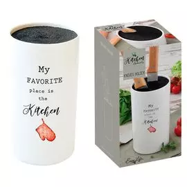 Подставка для ножей Easy Life Kitchen Elements 11x20см