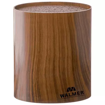 Подставка для ножей овальная Walmer Wood 16x7x16см