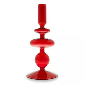Подсвечник 20см WD Lifestyle Samarcanda, красный