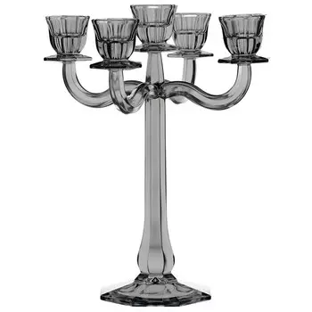 Подсвечник 5-ти рожковый Nachtmann Ravello, дымчатый