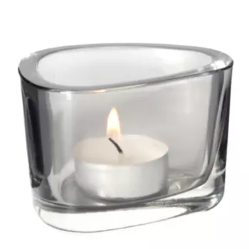 Подсвечник Leonardo Organic, серый