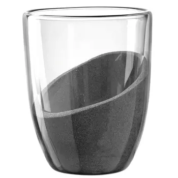 Подсвечник Leonardo Posto серый песок, 16см