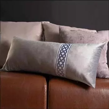 Подушка декоративная Pikamo 70x30см, цвет темно-серый