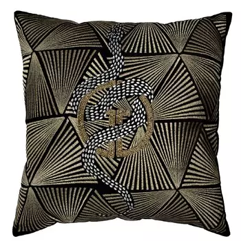 Подушка декоративная с бисером, стеклярусом и вышивкой Garda Decor Антик