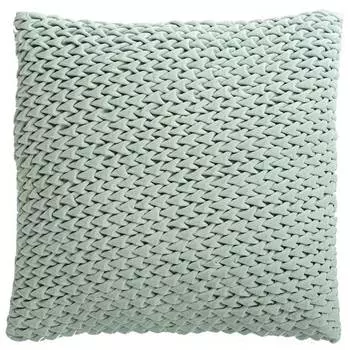 Подушка декоративная Tkano Essential 45x45см, цвет мятный