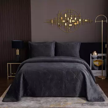 Покрывало евро Sofi de Marko Ноэль, антрацит