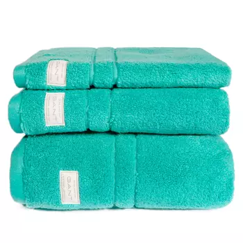 Полотенце Gant Home Organic Premium 30x50см, цвет морская волна