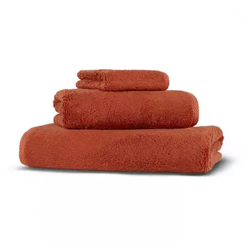 Полотенце махровое Hamam Glam 50x100см, терракота