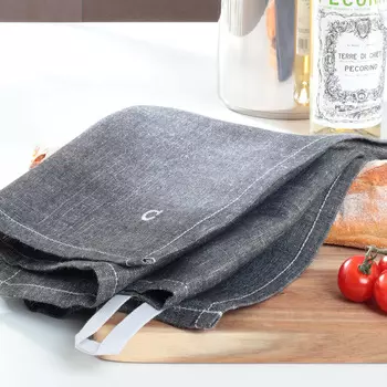 Полотенце кухонное Cawo Zoom 50x70см, цвет серый