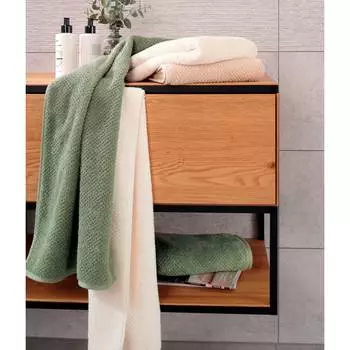Полотенце махровое 50x100см Cawo Pure, цвет бежевый
