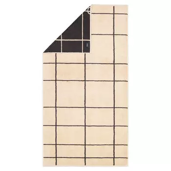 Полотенце махровое Cawo Lines 50x100см, цвет бежевый