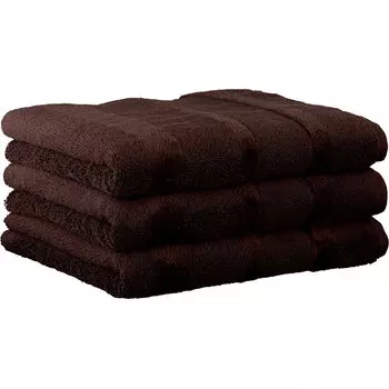 Полотенце махровое Cawo Noblesse 50x100см, цвет кофейный