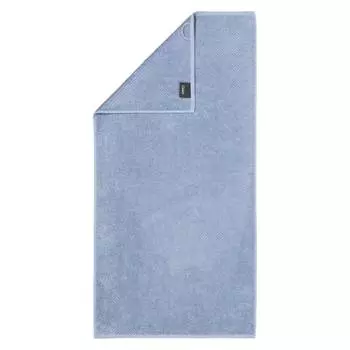 Полотенце махровое Cawo Pure 30x50см, цвет голубой