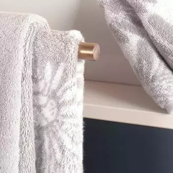 Полотенце махровое Cawo Two-Tone Edition 30x50см, цвет платиновый