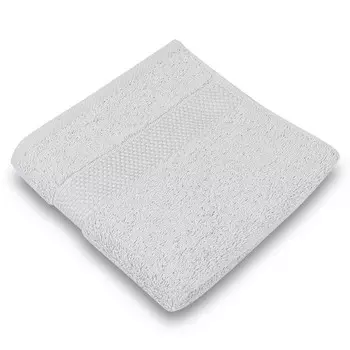 Полотенце махровое Cogal Classsic Miami 40x60см, серебристо-серый