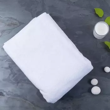 Полотенце махровое Lameirinho Hospitality Look 100x150см, цвет белый