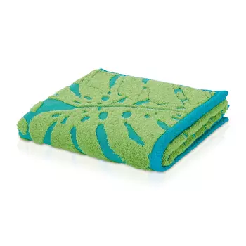 Полотенце махровое Move Botanical Garden 50x100см, цвет зелено-голубой