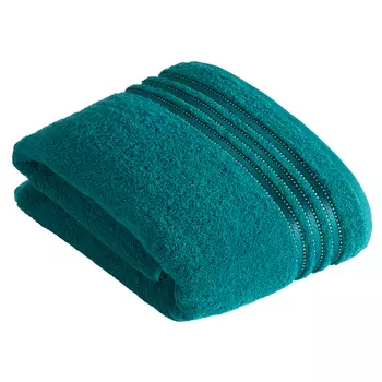 Полотенце махровое Vossen Cult de Luxe 100x150см, цвет изумрудный