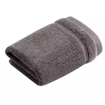 Полотенце махровое Vossen Pure 30x30см, цвет темно-серый