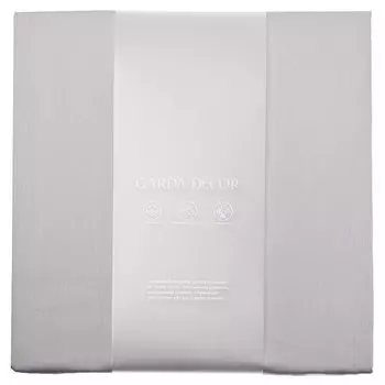 Простыня евро Гарда Декор, цвет жемчужный