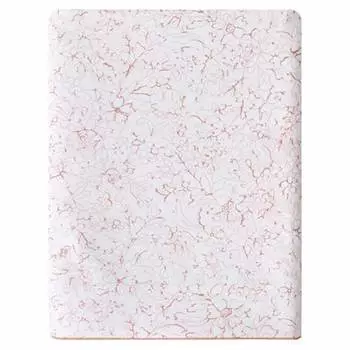 Простыня евро Nina Ricci Fugue 240x300см, цвет терракотовый