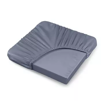 Простыня на резинке двуспальная 180х200см La Prima SilvaSilk Ocean